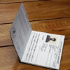 First page and authentication of the love passport demo.