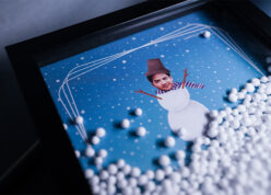 Alternative view of Chilling Snowman