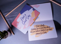 Alternative view of Good day Card