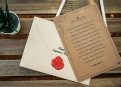 Alternative view of Stamped Secrets for My Love